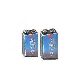 2x PILES 9V