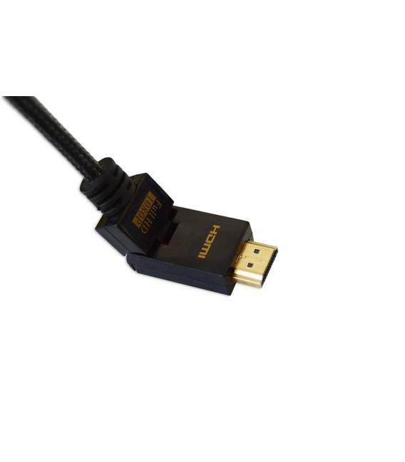 Cable HDMI Fiches pliables - 1,5M Full HD