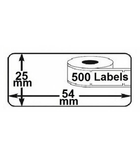 1x roll seiko labels DYMO 11352 54mm x 25mm