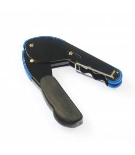 Kompressionszange, Crimpzange für Kompressionsstecker Steck Klemmtechnik Blau
