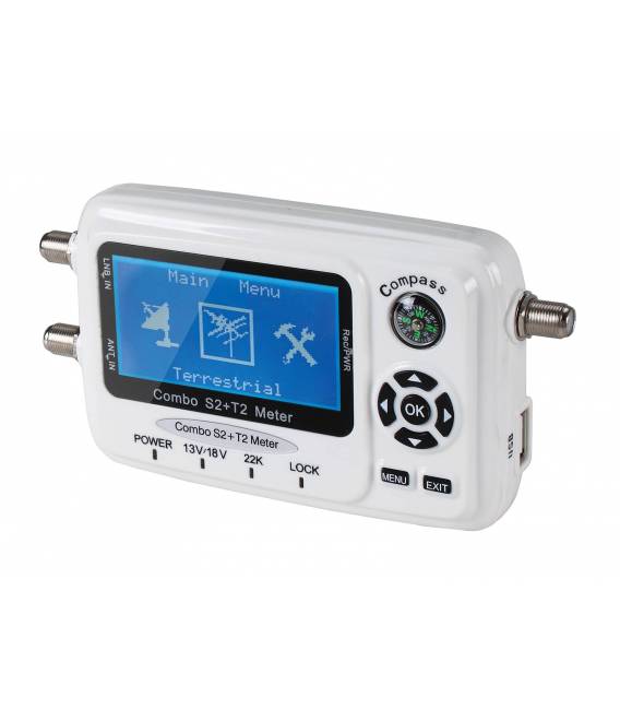 HD-LINE SF-580 Pointeur satellite et terrestre COMBo + Analyseur de spectre