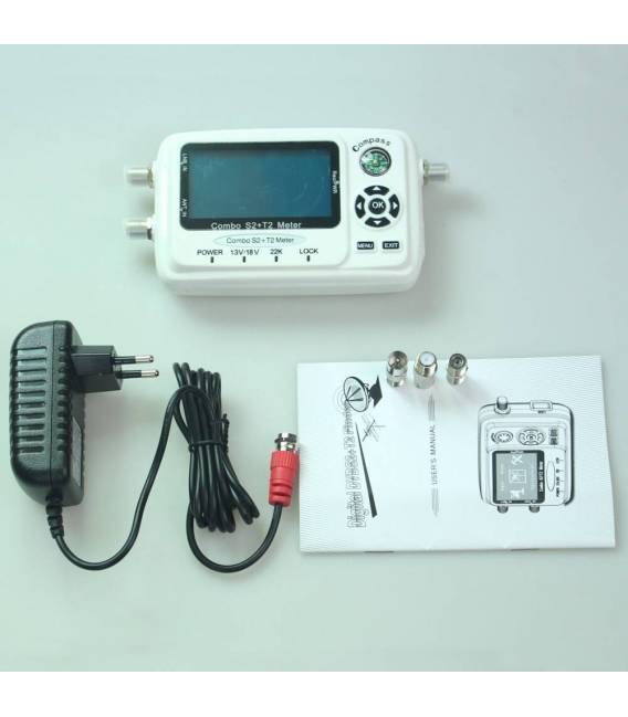 HD-LINE SF-580 Pointeur satellite et terrestre COMBo + Analyseur de spectre