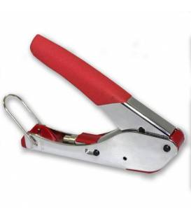 Kompressionszange F-RG59-6 Zange zum Verpressen von F-Steckern, RG59 RG6 Kompatibel