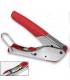 Kompressionszange F-RG59-6 Zange zum Verpressen von F-Steckern, RG59 RG6 Kompatibel