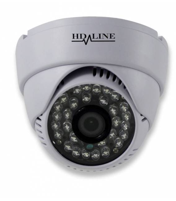 Dome IP Farb Überwachungskamera IP-1150DC Videoüberwachung 720P Innen/Außen Waterproof 24 LED