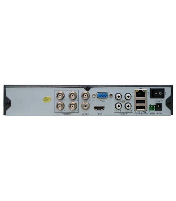 HD-LINE Recorder DVR 4 Outputs Hybrid AHD / IP - H.264 Security Cameras AHD 960P / IP 1080P