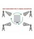 DVB-T ANTENNE PLATE TERRESTRE TNT UHF VHF Full HD omnidirectionnelle 64 dB