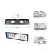 Mini Caméra voiture support plaque d'immatriculation - Fixation avant / arrière - Angle 170° LED IR Nuit - Waterproof