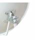 HD-LINE Basic Sat-Spiegel 105 cm Stahl