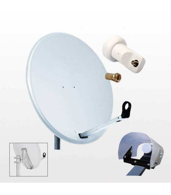 Kit HD-LINE PRO Single Parabole 60cm acier bfsat.fr