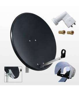 Kit Twin HD-LINE PRO Réception satellite pour 2 sorties bfsat.fr