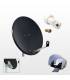 Kit HD-LINE PRO Parabole 60cm acier anthracite + LNB Single + Protection anti-pluie + 1 connecteur
