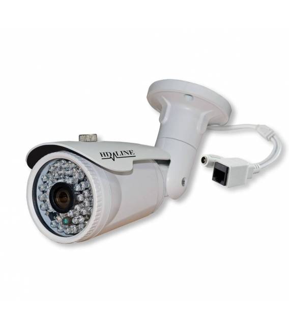Kit Vidéosurveillance IP NVR 4 caméras IP-1300 4x 20m RJ45 4x adaptateurs DC/RJ45 1/4 splitter Alim