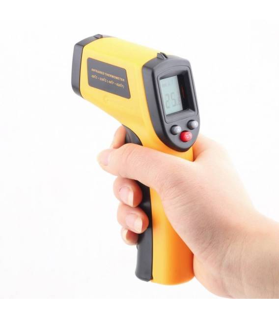 Température sans contact IR LCD laser numérique Thermomètre infrarouge Gun