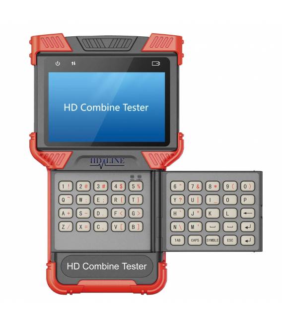 HD-LINE HD-162-T Mesureur de caméra Ecran 4" TFT Testeur 4-en-1 IP / AHD / TVI / Analogique