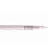 HD-LINE 100M Koaxial Kabel 100dB + 10 F-Stecker Gold - TNT & ANTENNE SAT SCHÜSSEL