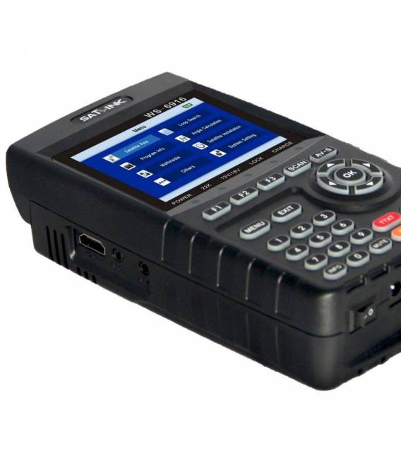 SATLINK WS-6916 HD Pointeur satellite DVB-S DVB-S2 / MPEG-2 & MPEG-4 HDMI réglage parabole