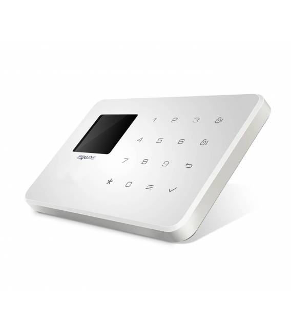  HD-LINE AL-18 Kit alarme sans fil GSM pour carte SIM uniquement + APP IOS Android + Détecteurs porte / PIR avec télécommandes