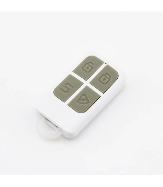  HD-LINE AL-18 Kit alarme sans fil GSM pour carte SIM uniquement + APP IOS Android + Détecteurs porte / PIR avec télécommandes