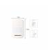 HD-LINE AL-18 Kit alarme sans fil GSM SIM + 7 detecteurs PIR + 7 detecteurs porte + 2 detecteurs fumee + sirene