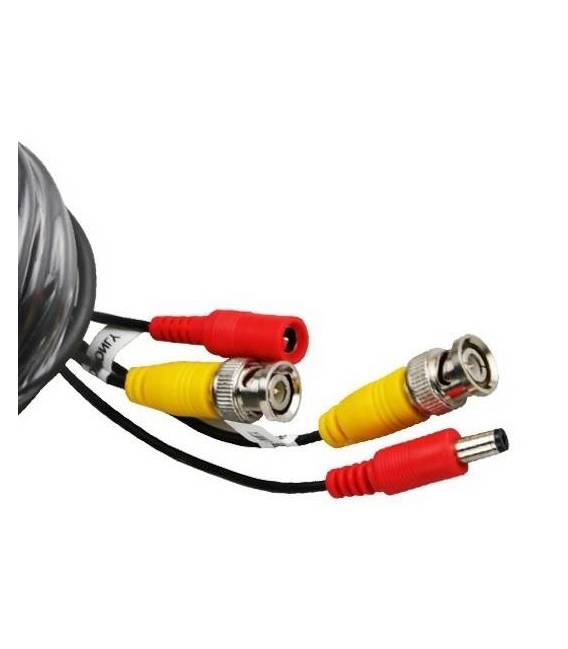 Connexions BNC et DC pour système de vidéosurveillance CCTV Bfsat.fr
