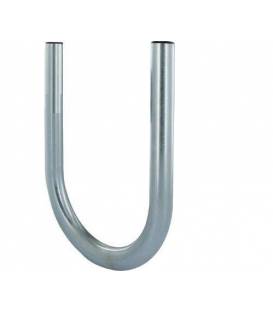 Fixation U Déport 46CM Bras pour antenne TV parabole en façade - Acier galvanisé 38mm