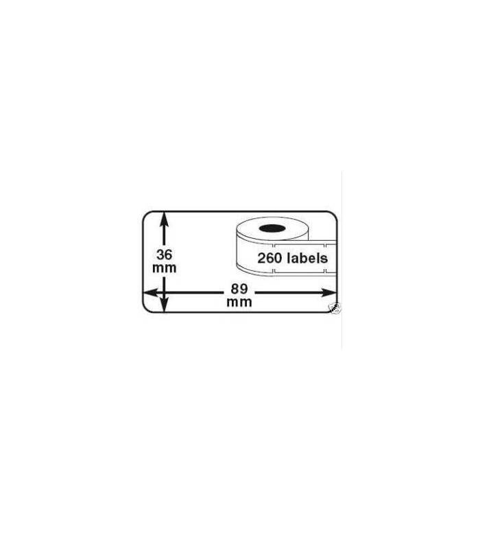 vhbw Etikettenpapier passend für Dymo LabelWriter 450 Turbo, EL40, EL60 vhbw Etikettenpapier passend für Dymo LabelWriter 450 Turbo, EL40, EL60