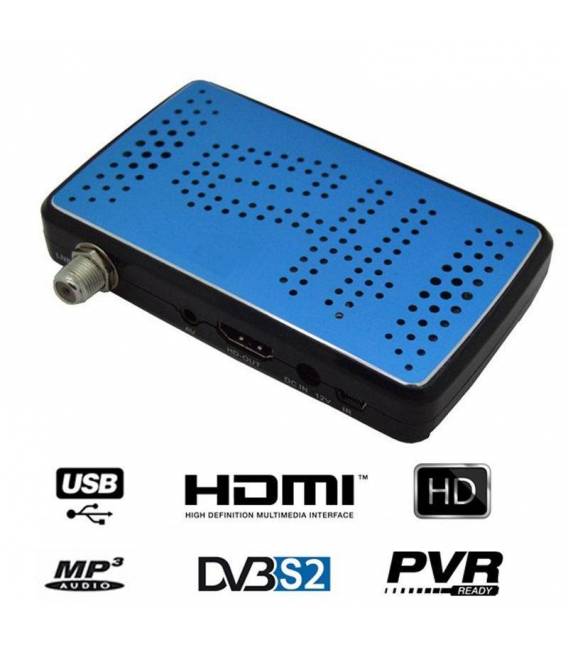 Fobem 217 HD mini HD FTA decoder 2x USB with IR deport bfsat.fr