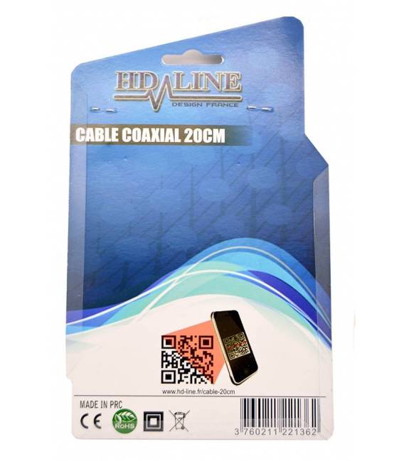 CABLE COAXIAL 20cm für Satfinder