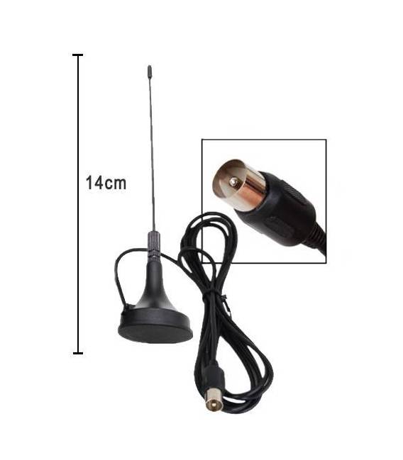 HD-LINE HD-970T Antenne terrestre intérieure TNT HD DVB-T Fiche IEC mâle