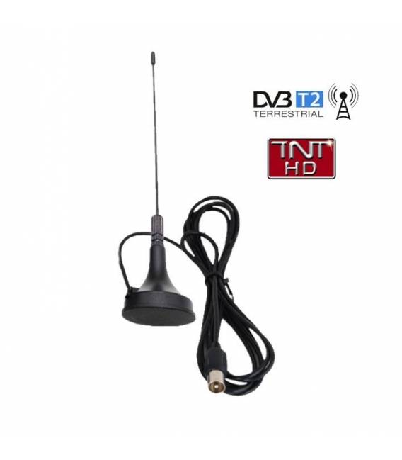 HD-LINE HD-970T Antenne terrestre intérieure TNT HD DVB-T Fiche IEC mâle