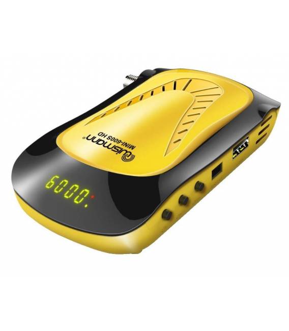 Wismann 600 plus Mini Démodulateur satellite FTA 2/1 afficheur LED + Déport IR