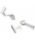 Montage Fenêtre Fixation pour antenne plate Selfsat H30D / H30D2 / H30D4 Support SAT
