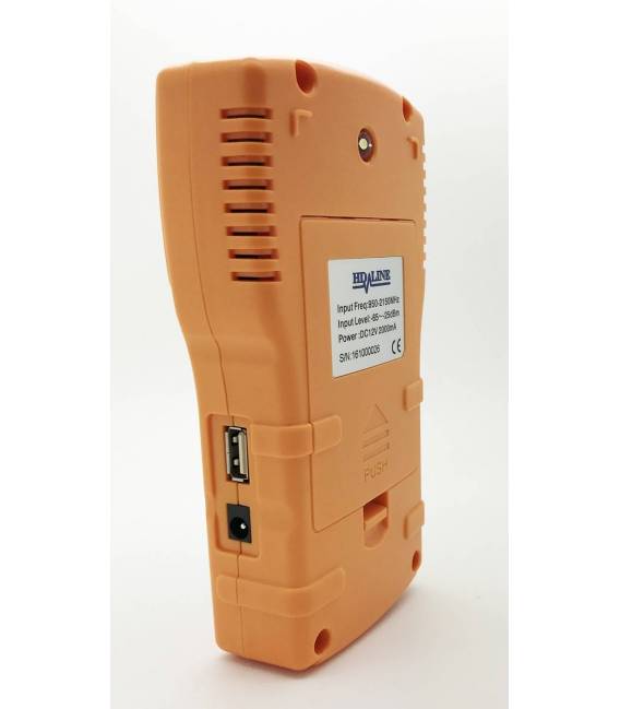 HD-LINE SF-660 POINTEUR SATELLITE HD DVB-S2 + analyseur de spectre
