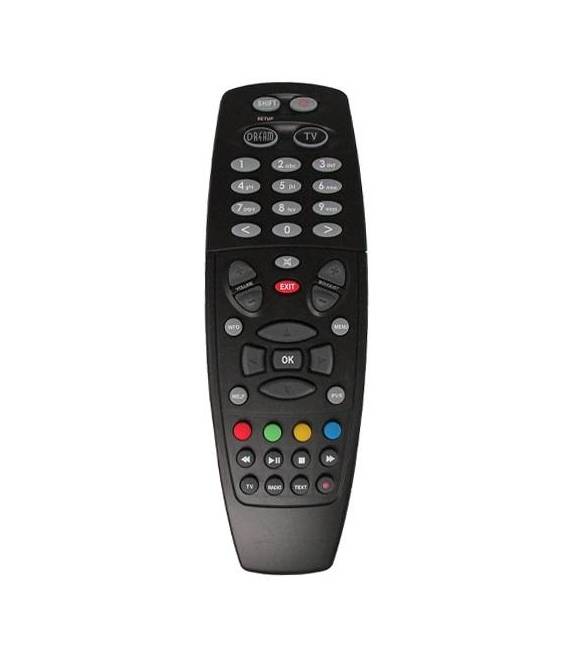Télécommande noire pour Dreambox 7000 / 7025 / 600 / 800