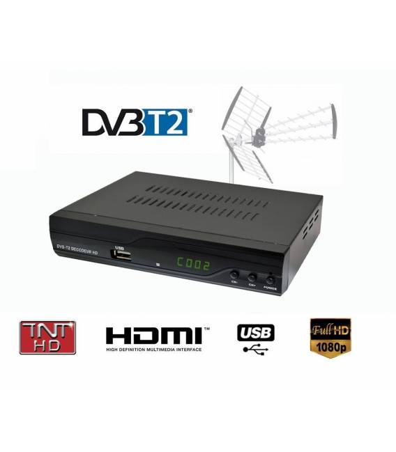 LIVE TNT 8115 PLUS DVB-T2 Receiver terrestrisch TNT HD H.264 kompatibel