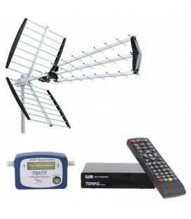 kit ANTENNE TNT DVB-T + DEMO + POINTEUR TERRESTRE