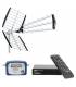 SET ANTENNE TNT DVB-T RECEIVER TERRESTRISCHES MESSGERÄT