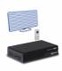 Kit terrestre HD Démodulateur TNT DVB-T2 et mini antenne intérieure HD-935T