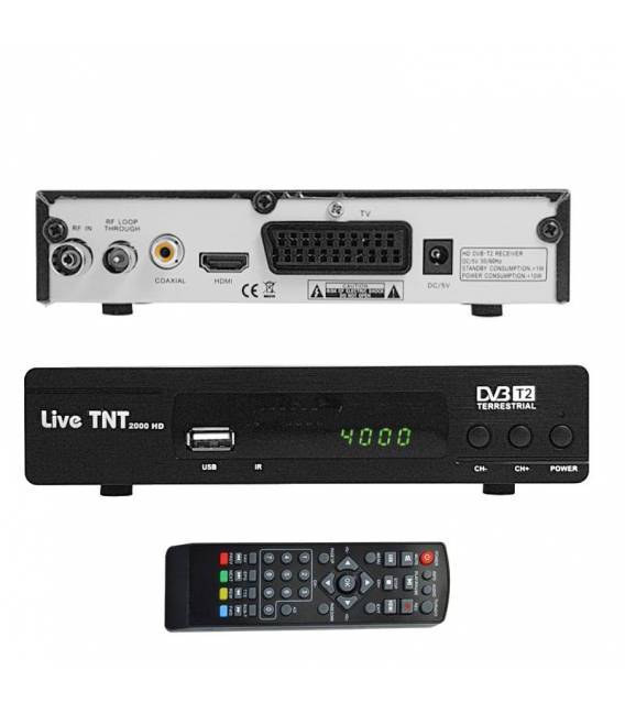 LIVE TNT 2000 DVB-T Full HD 1080P Receiver TV HDTV Box Terrestrial