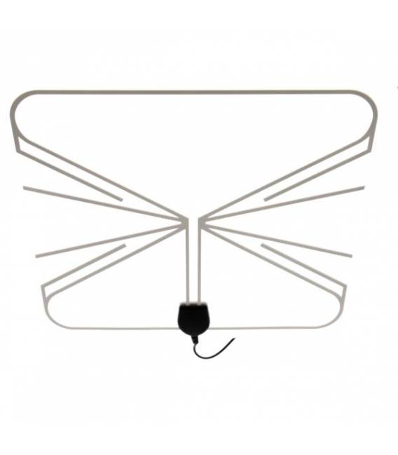 Design, fine, transparente et amplifiée Antenne TNT dernière génération HD-955T - bfsat.fr