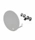 Kit Satellite Dish Triax 88 cm white + support 4 LNB