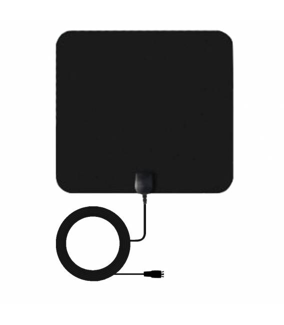 HD-960B Antenne TNT HD terrestre intérieure DVB-T2 Full HD HDTV - UHF / VHF / FM Ultra plat bfsat.fr