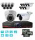 Grand Kit Vidéosurveillance IP avec 16 caméras de surveillance le système d'enregistrement et accessoires de connexions bfsat.fr