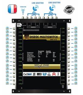 HD-LINE PRO MULTISWITCH 9/32 - 2SAT - 1TER / 32 DEMOS