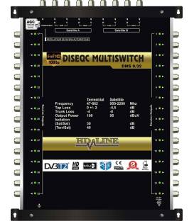 SET HD-LINE PRO MULTISWITCH 9/32 - 2SAT- 1TER / 32 DEMOS