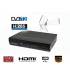 Kit TNT HD - Décodeur terrestre TNT DVB-T2 H.265 - USB / HDMI / Péritel + Antenne intérieure extérieure HDTV HD-940T