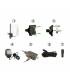 Kit TNT HD - Décodeur terrestre TNT DVB-T2 H.265 - USB / HDMI / Péritel + Antenne intérieure extérieure HDTV HD-940T