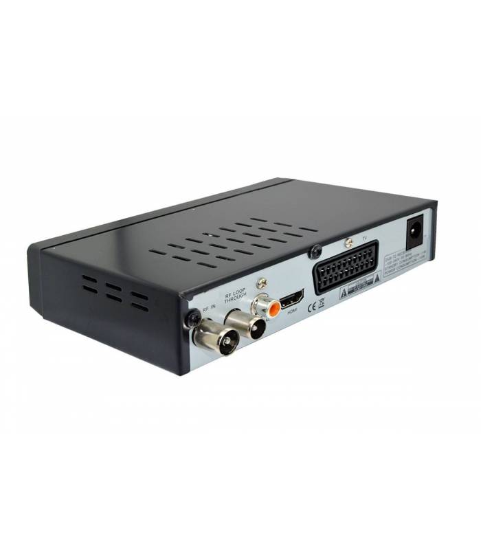 Kit TNT HD Décodeur DVB-T2 H.265 + Mini antenne HDTV portative - BFSAT
