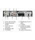 SANS Carte TNTSAT Récepteur satellite HD (Astra 19,2°) 220V/12V